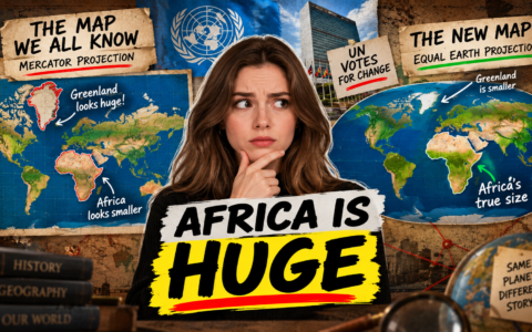 The UN has backed a new world map that more accurately represents Africa’s true size. Here’s why the Mercator map is being challenged.