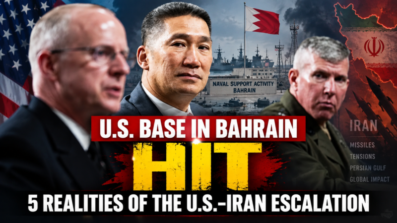 US naval presence in Bahrain amid escalating tensions with Iran