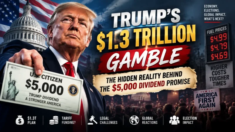 The Trump Dividend Controversy: How a $1.3 Trillion Promise Could Change US Politics