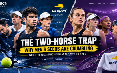 top 10 men's seeds have fallen at the 2026 US Open. Discover why the women's draw remains stable while the ATP hierarchy faces a physical and mental bloodbath.