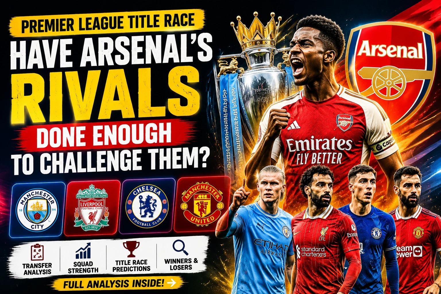 arsenal-rivals-premier-league-title-race